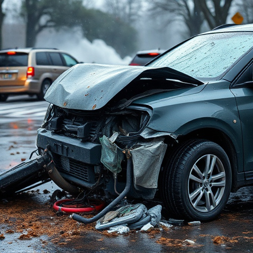 car crash damage