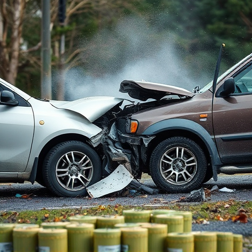 car crash damage