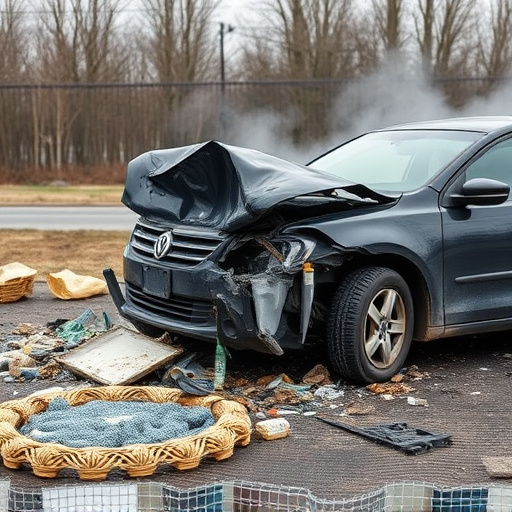 car crash damage