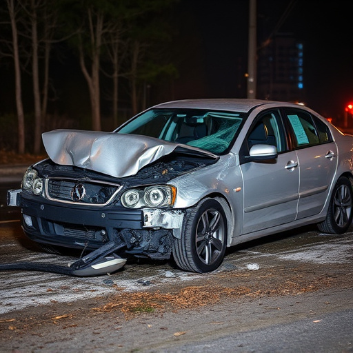 car crash damage