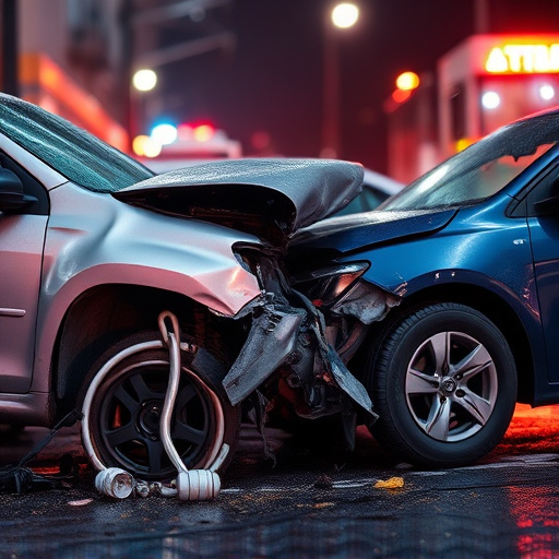 car crash damage