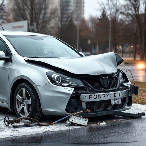 car crash damage