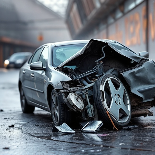 car crash damage