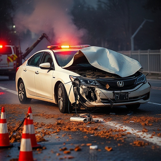 car crash damage