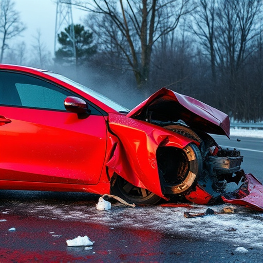 car crash damage