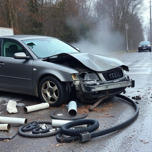 car crash damage