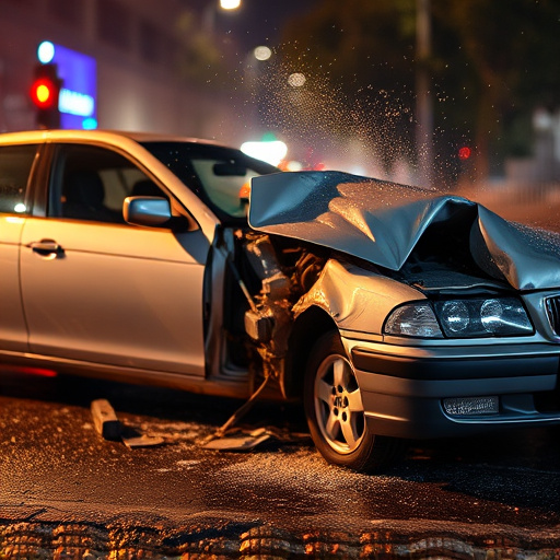 car crash damage