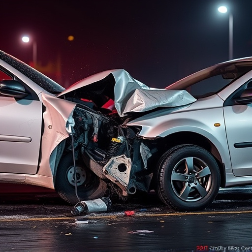car crash damage