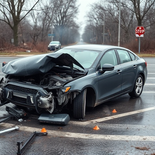 car crash damage