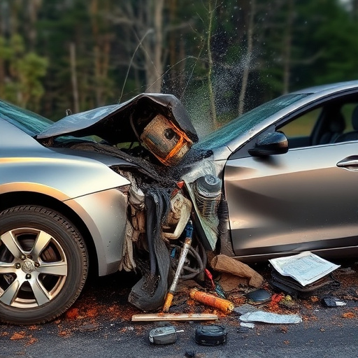 car crash damage