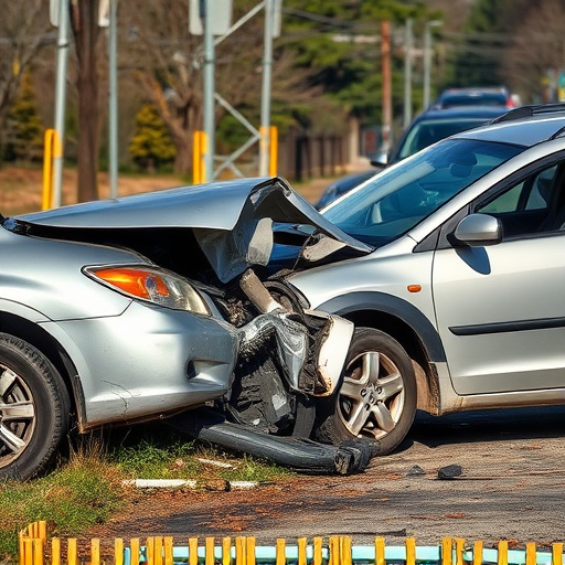 car crash damage