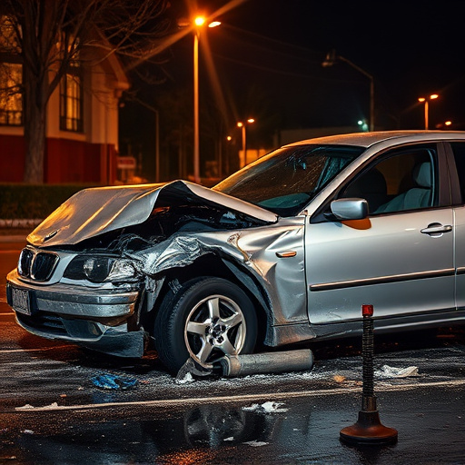 car crash damage