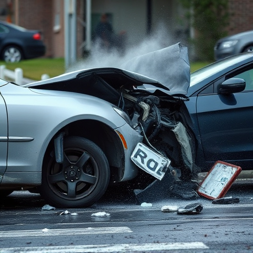 car crash damage