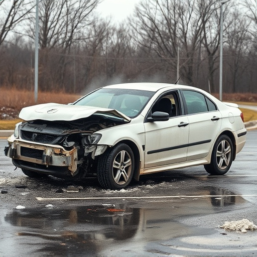 car crash damage