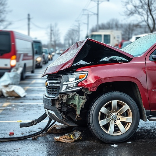 car crash damage