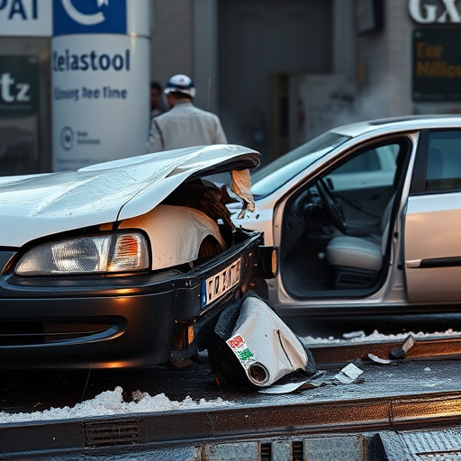car crash damage