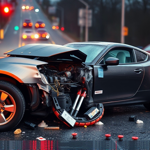 car crash damage