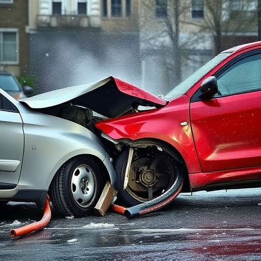 car crash damage