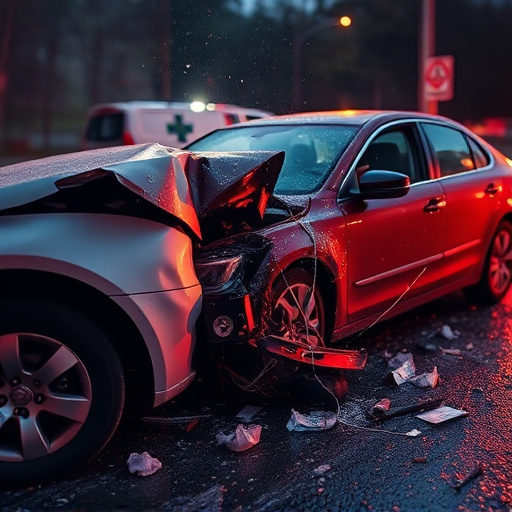 car crash damage