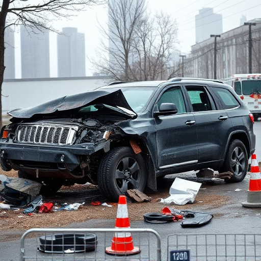 car crash damage