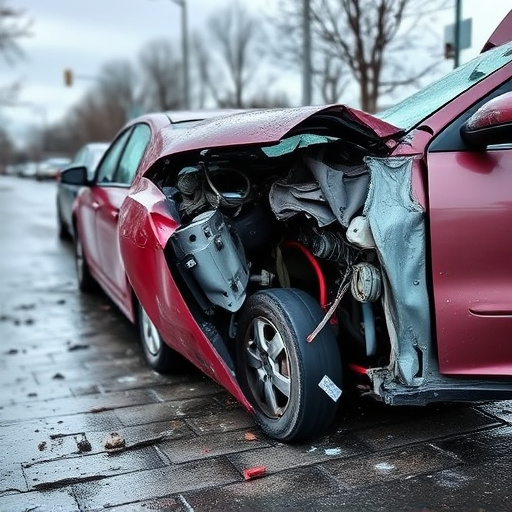 car crash damage