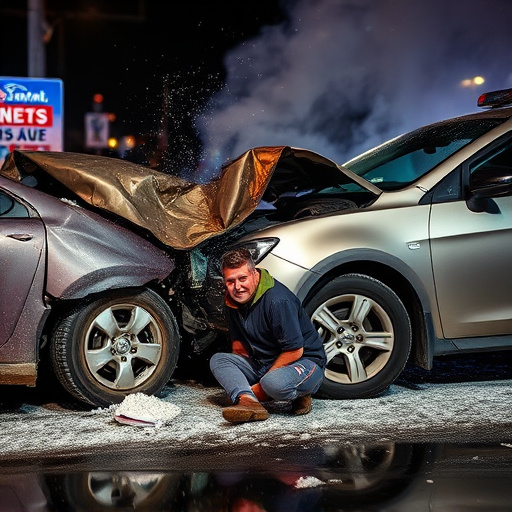car crash damage