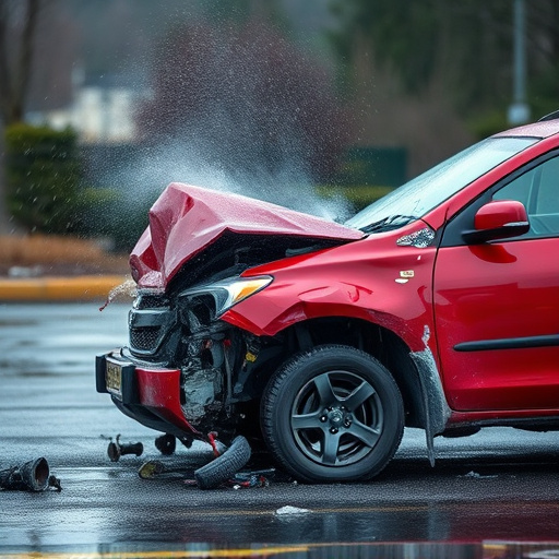 car crash damage