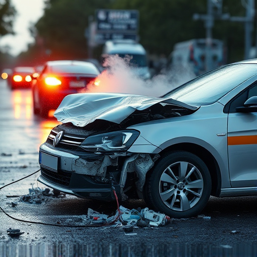 car crash damage