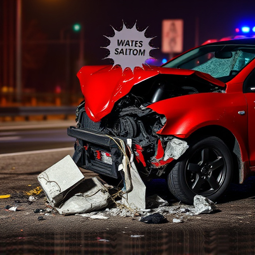 car crash damage