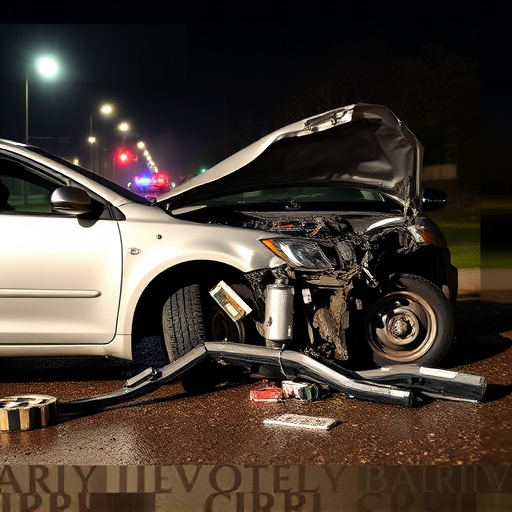 car crash damage