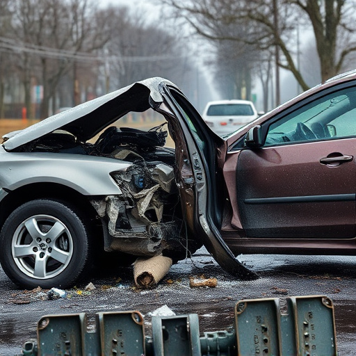 car crash damage