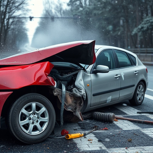car crash damage