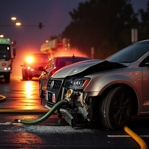 car crash damage
