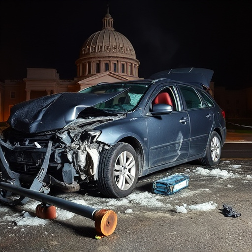 car crash damage
