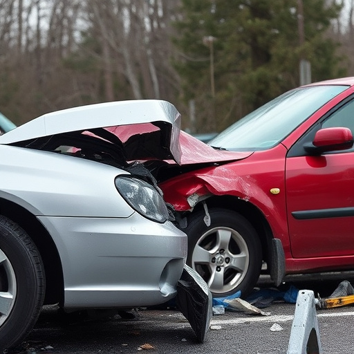 car crash damage