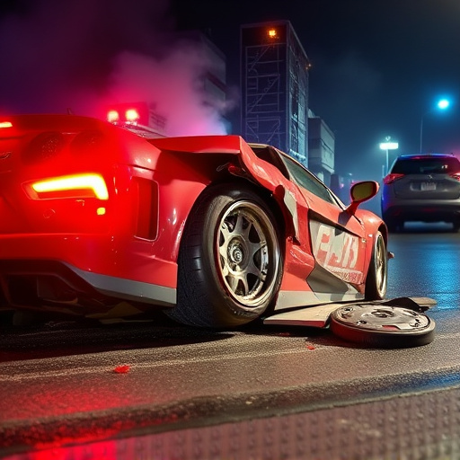 car crash damage