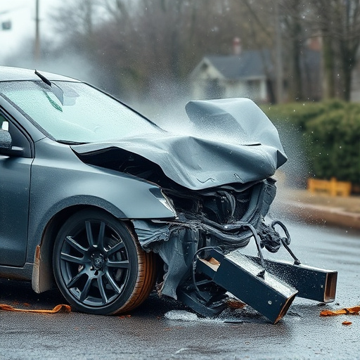 car crash damage