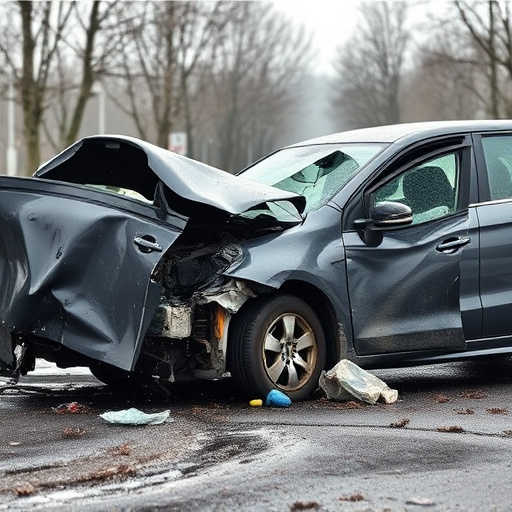 car crash damage