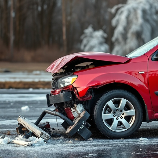 car crash damage