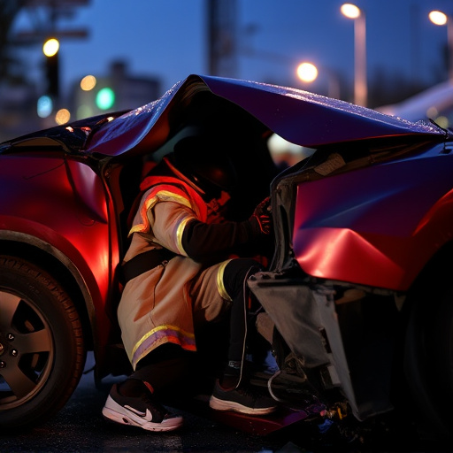 car crash damage