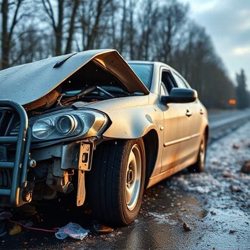 car crash damage