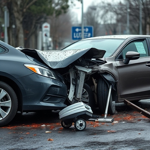 car crash damage
