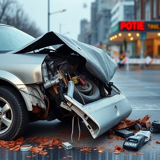 car crash damage