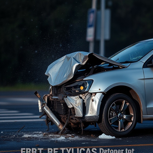 car crash damage
