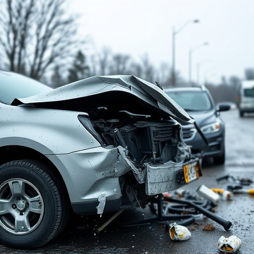 car crash damage