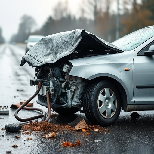 car crash damage