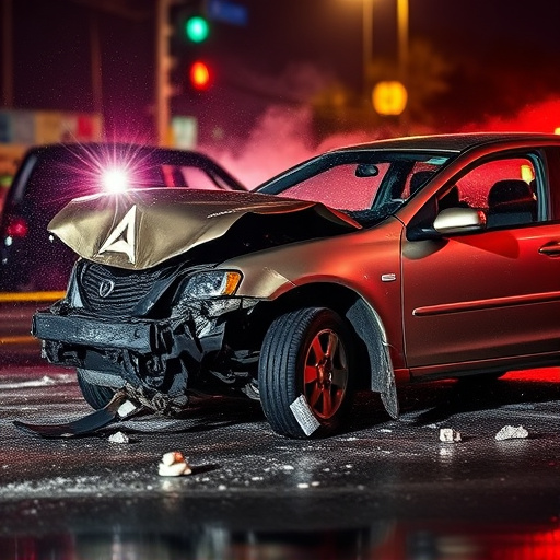 car crash damage