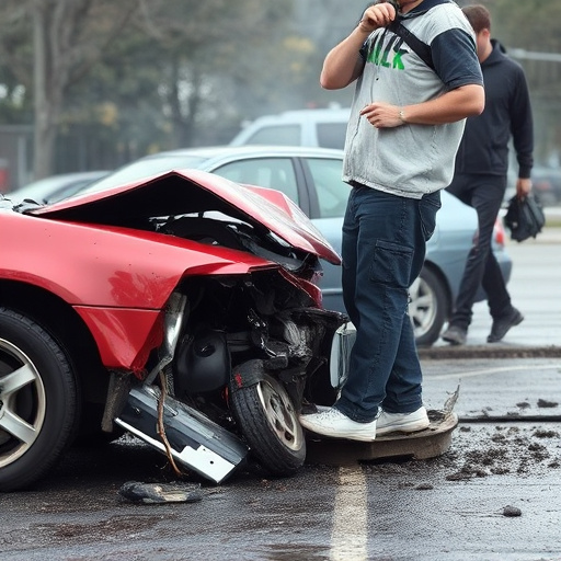 car crash damage