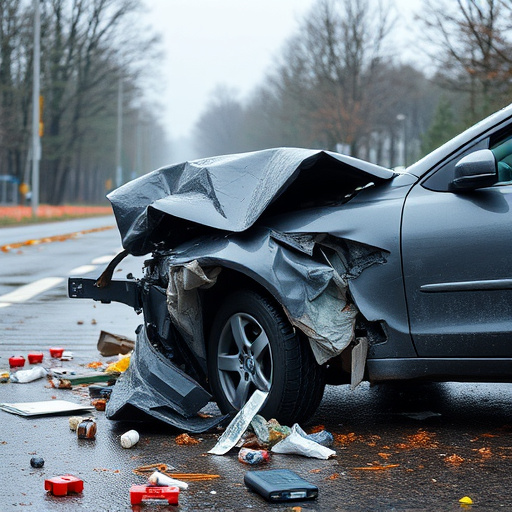 car crash damage