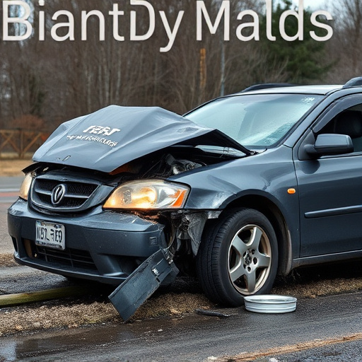 car crash damage